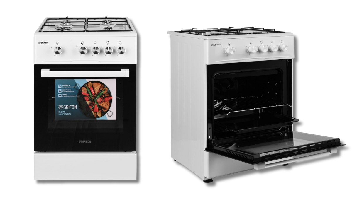 Надійна газова плита - Grifon G541W-M1 у рейтингу найнадійніших