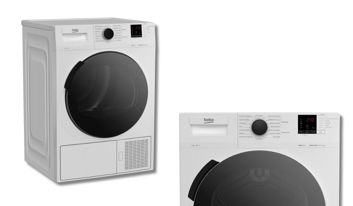 Beko DF7412PB - лучшая в рейтинге сушильных машин