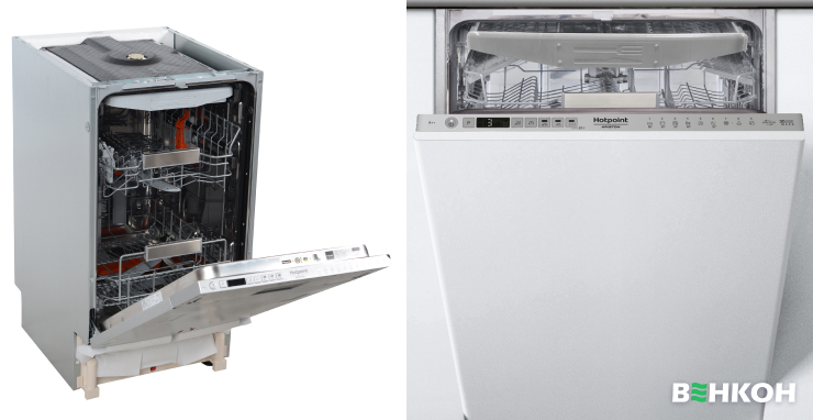 Hotpoint Ariston HSIO3O23WFE - лучшая в рейтинге посудомоечных машин