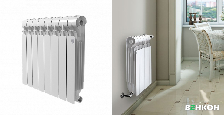 Royal Thermo Indigo Super+ 500 - 10 секций (HC-1354749) - лучший в рейтинге радиаторов отопления