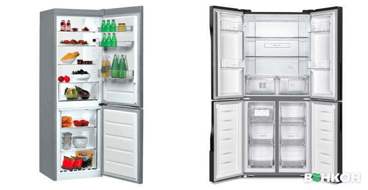 Разновидности холодильников