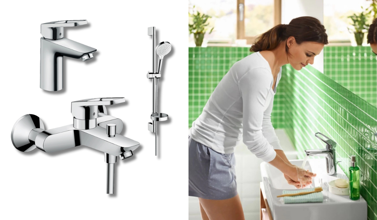 Hansgrohe Logis Loop 1062019 (71151000+71244000+26553400) - лучший в рейтинге смесителей