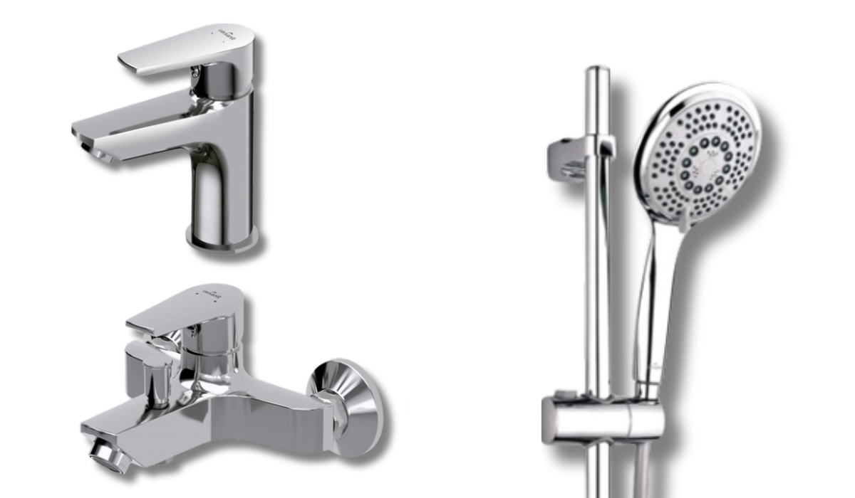 В рейтинге смесителей лучшая модель - Cersanit B246 Vero с душевым набором Senti 3В1 S601-126