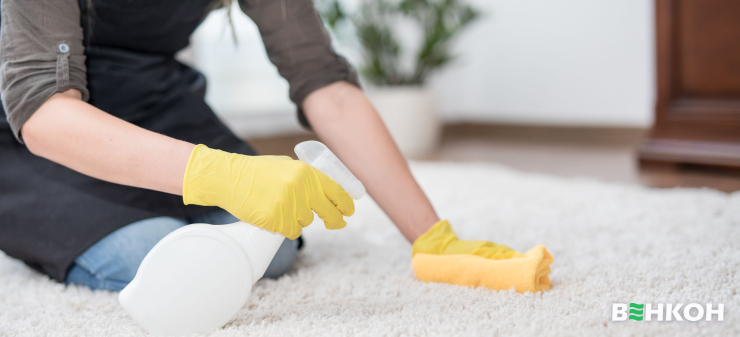 Особенности чистки ковров в домашних условиях