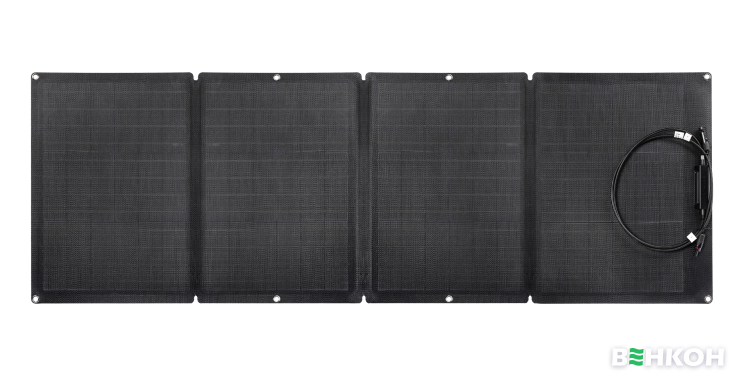 EcoFlow 110W Solar Panel - надежная портативная солнечная батарея в рейтинге потативных солнечных батарей