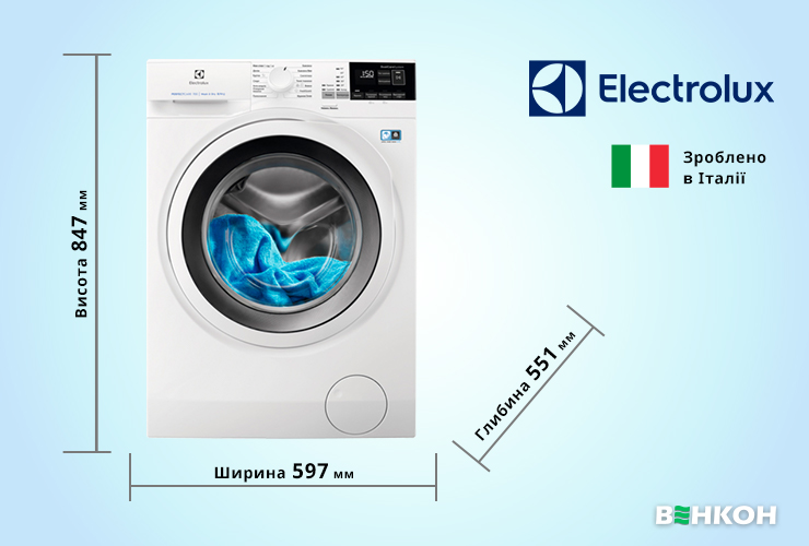 Electrolux EW7W4684WU - надійна прально-сушильна машина у рейтингу