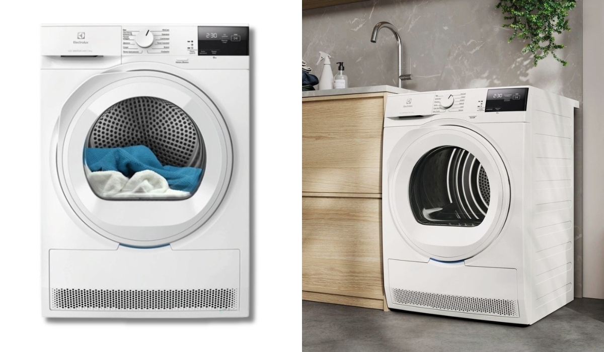 Electrolux EW8H458BU - надежная модель в рейтинге сушильных машин