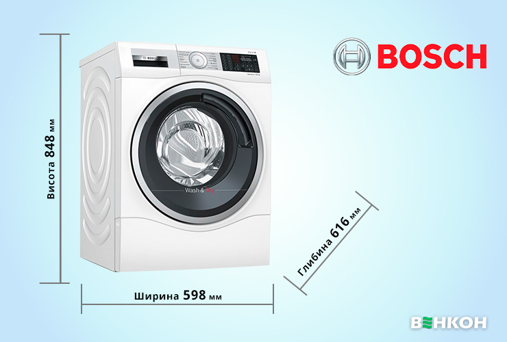 Bosch WDU28590OE - рейтинг кращих прально-сушильних машин
