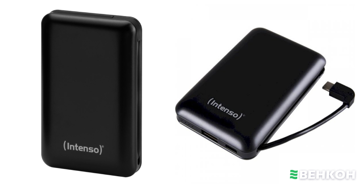 Intenso XC10000 10000 mAh Black (7314530) - надійний повербанк у рейтингу кращих