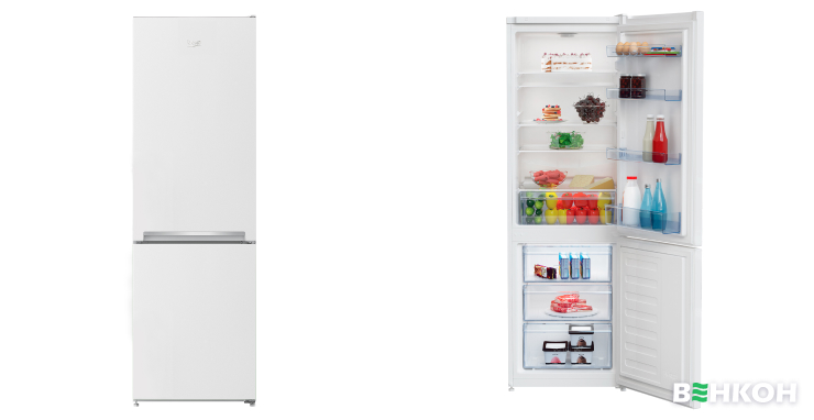 У рейтингу холодильників краща модель - Beko RCSA270K20W