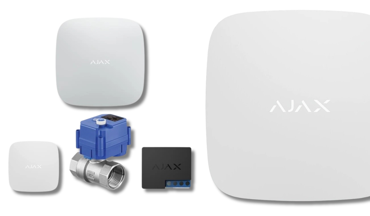 Надійна система захисту від потопу - Ajax 2E 1/2" 220В (AHWL2E1_2220V) у рейтингу найнадійніших