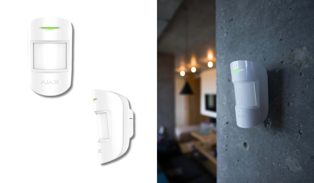 Ajax MotionProtect White - топовый датчик движения в рейтинге