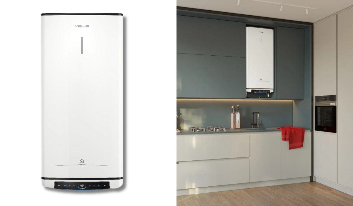 Ariston VELIS PRO DRY WIFI 80 EU (3100909) - перший у рейтингу бойлерів з сухим ТЕНом