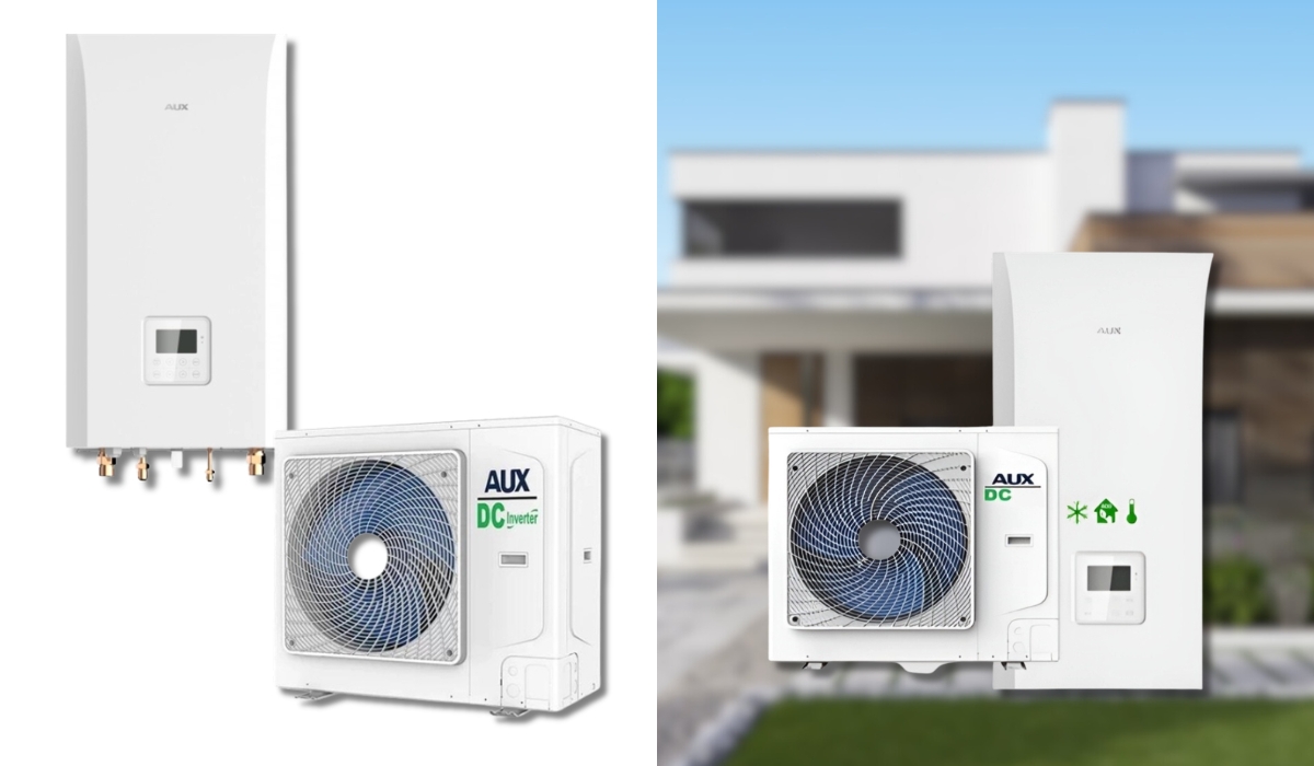 AUX ACHP-H12/5R3HA - впевнено посідає топові місця серед найкращих моделей теплових насосів