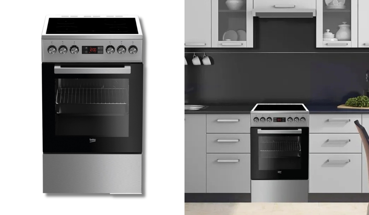 Beko FSM57300GX - краща у рейтингу електричних плит