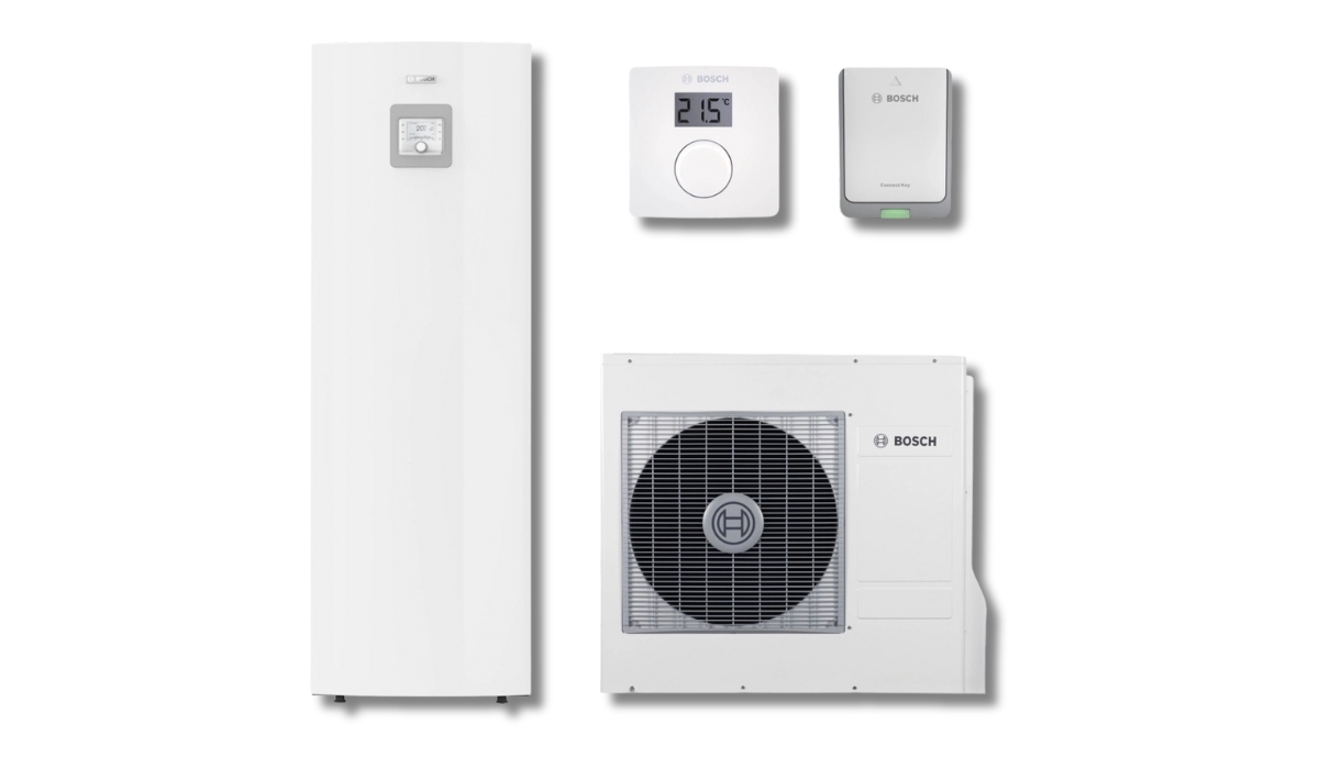 Bosch Compress 3400i AWMS 8, система управління CR10, комунікаційний модуль K30 - хороший тепловий насос у рейтингу найкращих