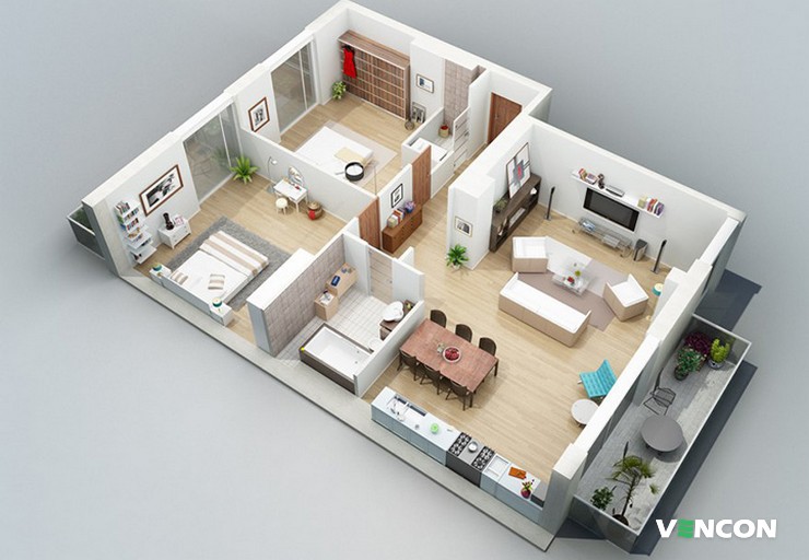 Разработка дизайна для квартиры должна проходить комплексно