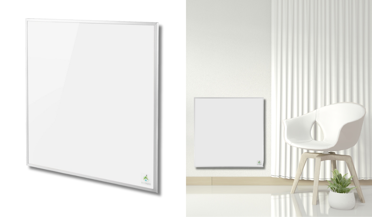 Ecoteplo Air 400 МЕ белый — одна из самых качественных керамических панелей, входящих в топ лучших