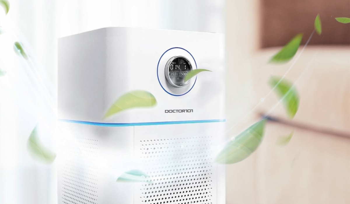 Електронна система керування очищувачем повітря