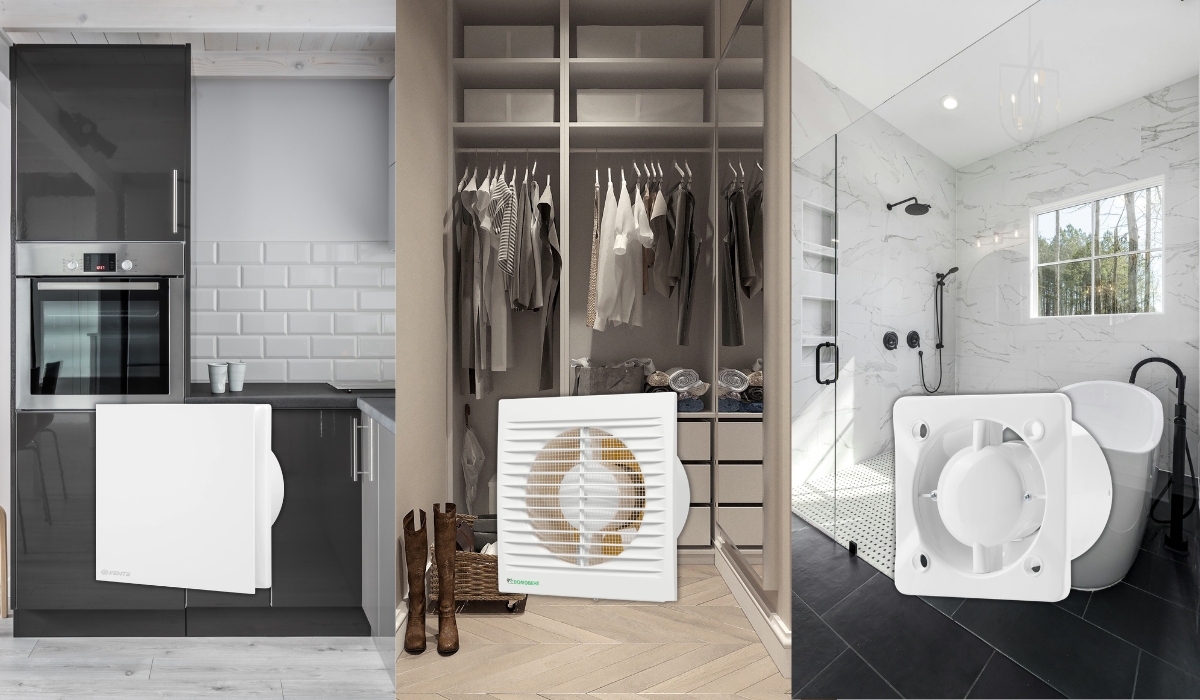 Где можно установить вытяжные вентиляторы: возможные варианты