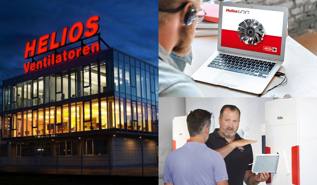 Компания Helios – надежный лидер среди лучших производителей вентиляционных систем