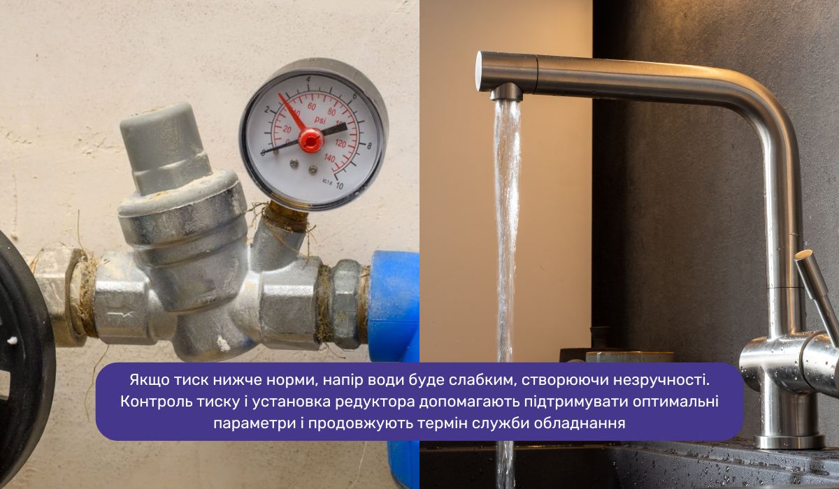 Як редуктор тиску забезпечує стабільний тиск води