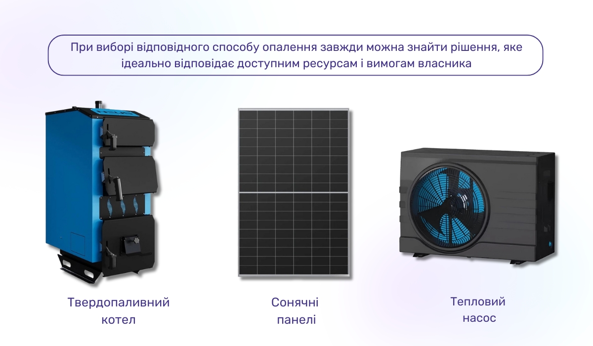 Які варіанти обігріву житла доступні на сьогоднішній день: як вибрати відповідний спосіб?