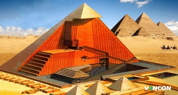 Вентиляция в пирамиде Хеопса