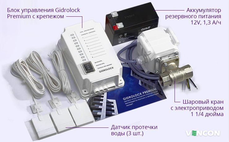 Состав Gidrolock Professional «Загородный дом 1 1/4» Enolgas