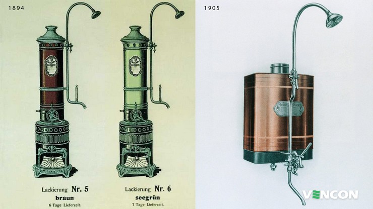 Історія створення газових бойлерів