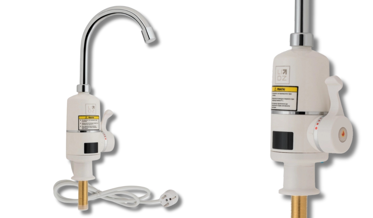 Надійний проточний водонагрівач - Lidz Warm 056 White / Chrome (95 00) у рейтингу найнадійніших