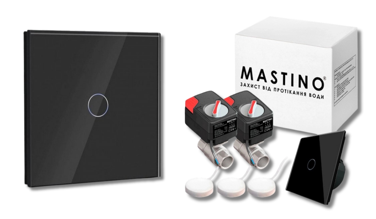 У рейтингу систем захисту від потопу краща модель - Mastino TS1 1/2" Black