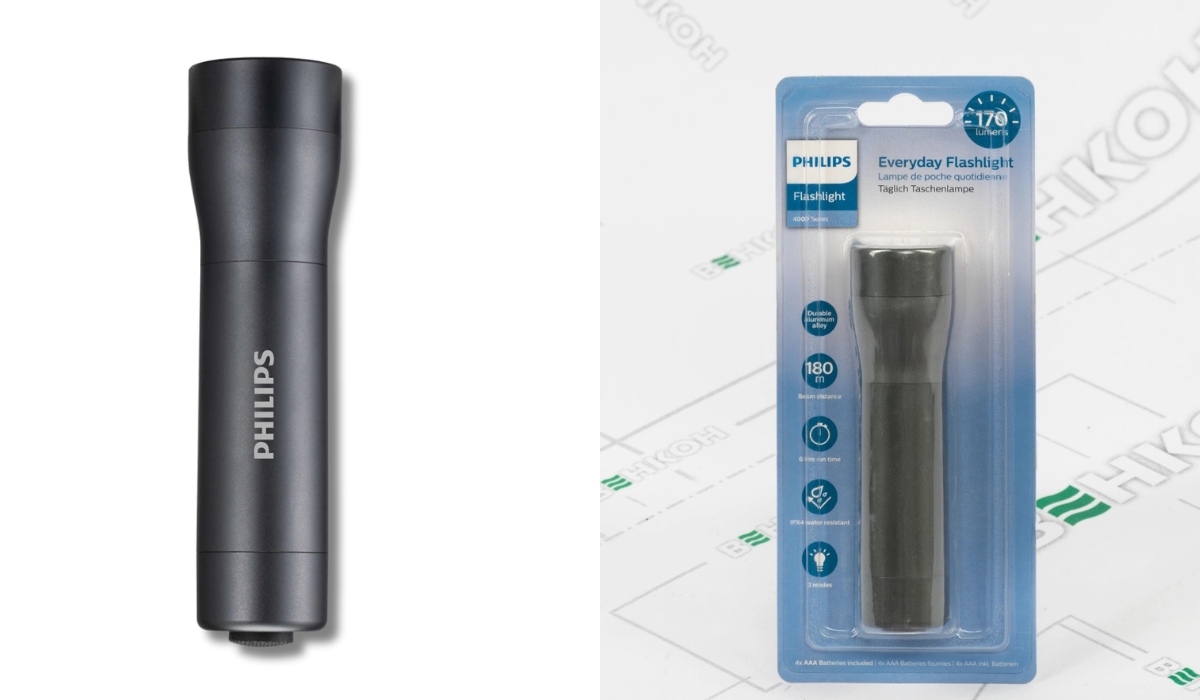 У рейтингу ліхтариків найкраща модель - Philips SFL4001T