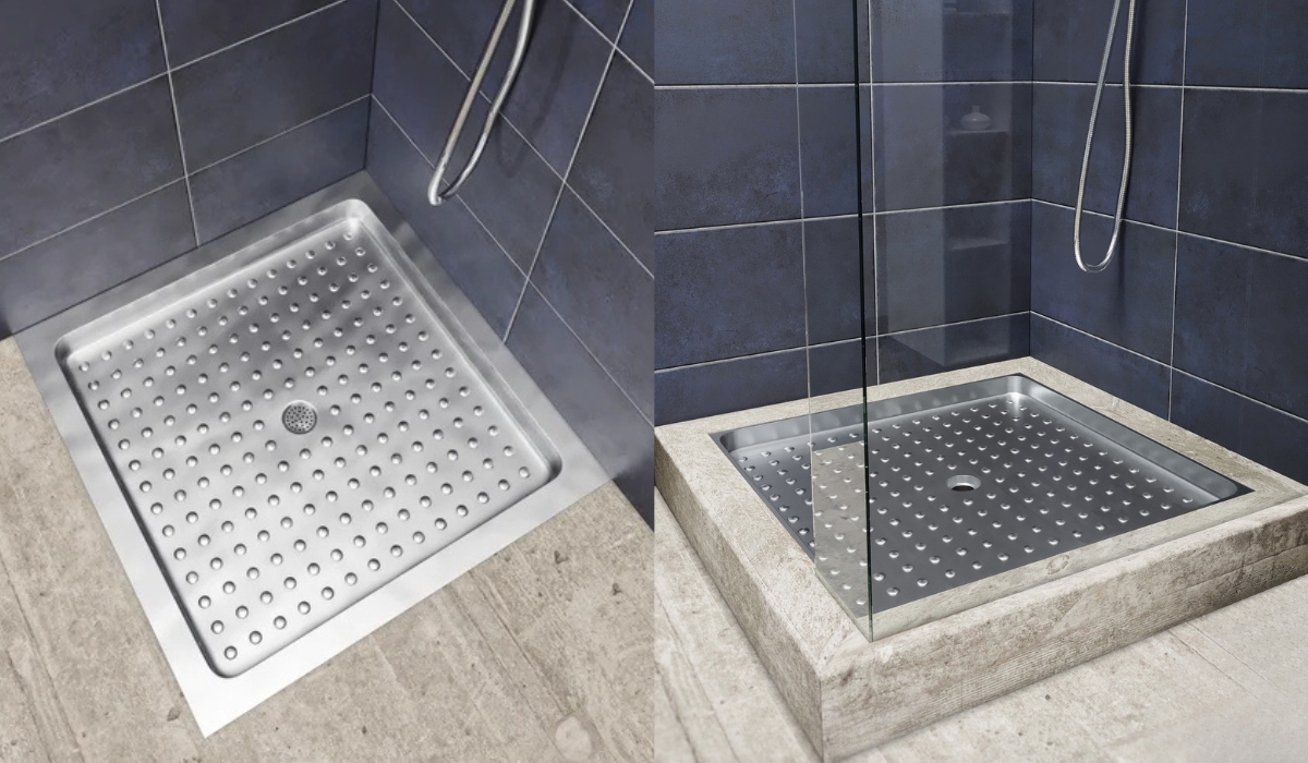 Піддон з нержавіючої сталі