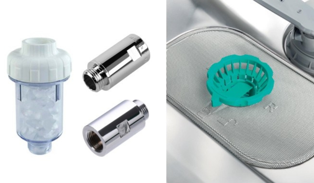 Процесс фильтрации воды в посудомоечных машинах