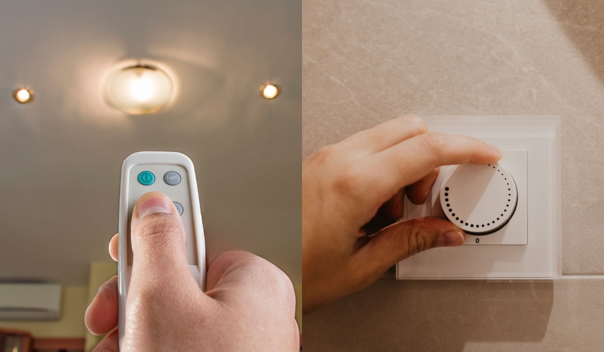 Застосування вимикачів з індикатором і димерів для світлодіодних ламп