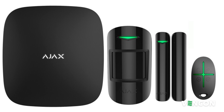 Ajax StarterKit Plus Black топ комплектов сигнализации