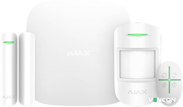 Топ комплектов сигнализации Ajax StarterKit Cam White - лучший выбор