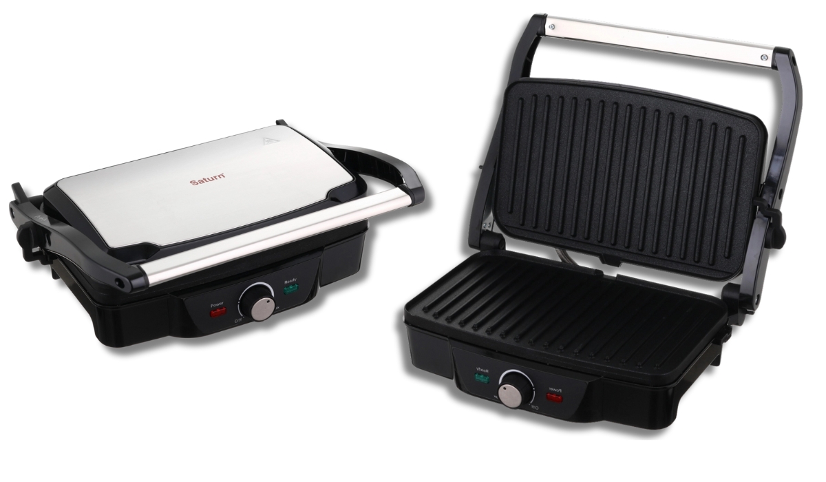 Saturn ST-EC1151 - доступный электрогриль в рейтинге