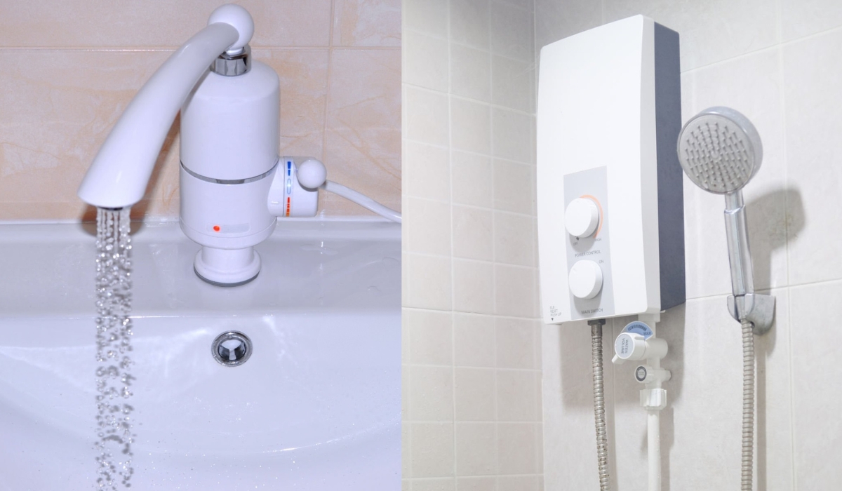 Сфера использования проточного водонагревателя