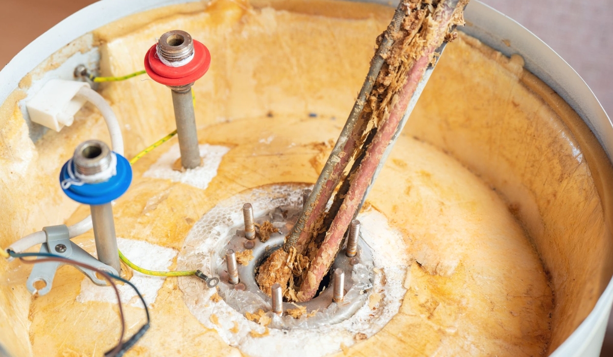 Шум у бойлері через накип