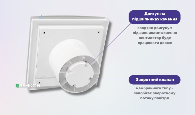 Soler&Palau Silent-100 CZ Design (5210601800) - витяжний вентилятор зі зворотним клапаном