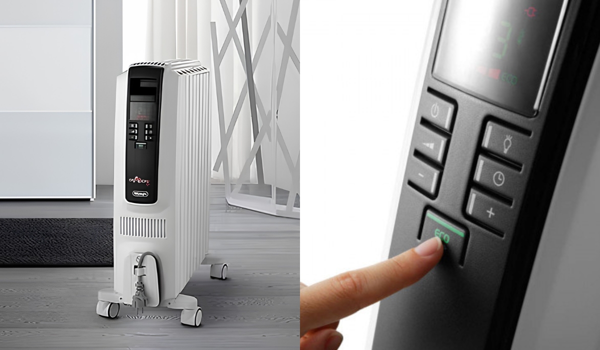 Современные обогреватели часто имеют дисплей, что делает их использование удобнее и информативнее