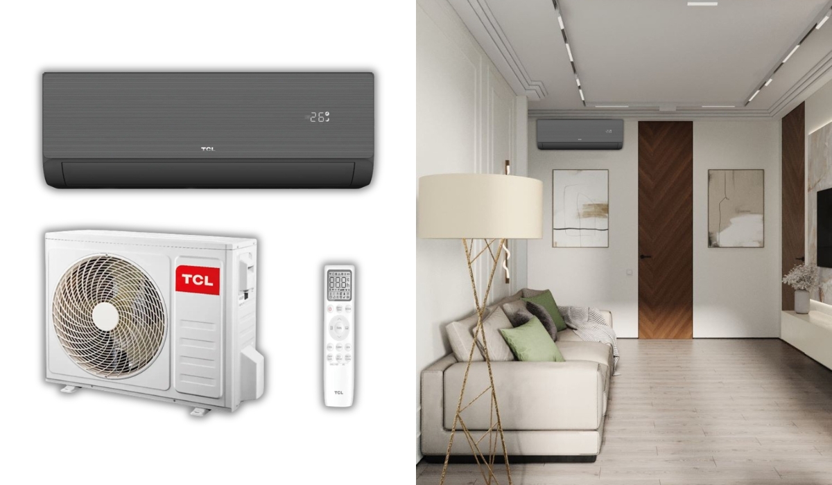 TCL SaveIN TAC-09CHSD/ZG41IHB Black HeatPump R32 WI-FI - высокофункциональная модель среди кондиционеров среднего сегмента