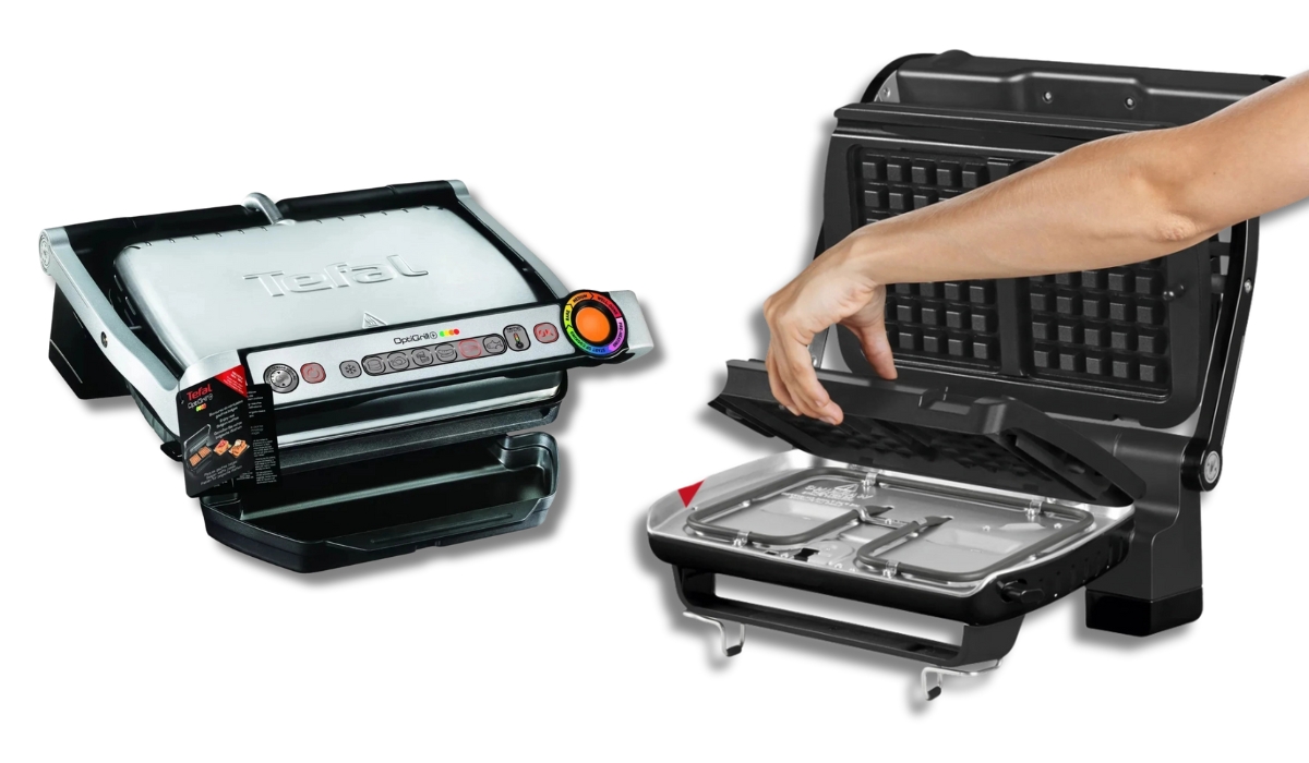 Tefal GC716D12 OptiGrill+ - надежный электрогриль в рейтинге