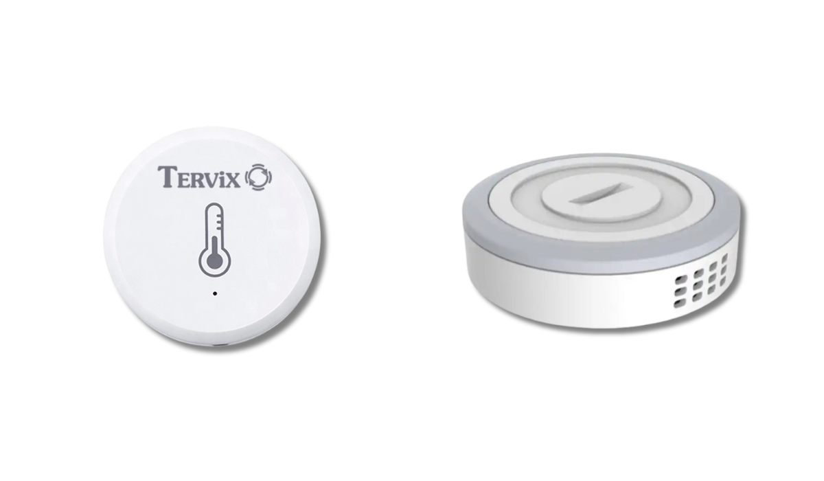 Tervix Pro Line Zigbee T&H Simple (413031) - компактный и эффективный датчик температуры, вошедший в рейтинг лучших