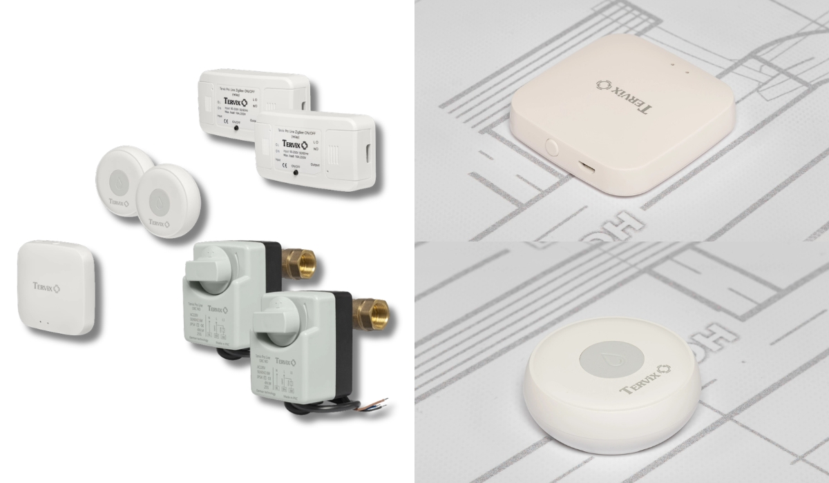 Tervix ZigBee Water Stop на 2 труби 1/2" (4922611) - у рейтингу кращих систем захисту від потопу