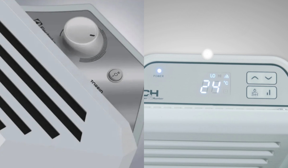 Типы термостатов электрических конвекторов