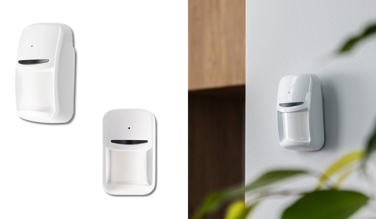 U-Prox PIR Combi White - хороший датчик разбития стекла в списке лучших