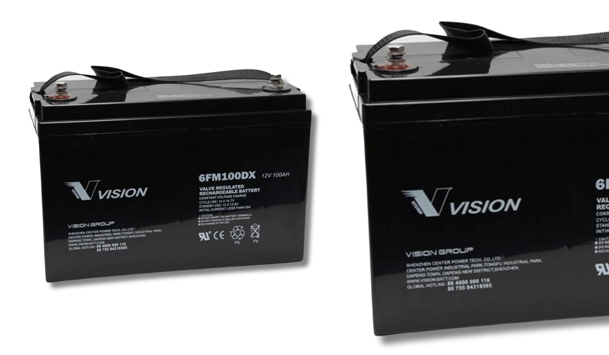 Vision 6FM100 - рейтинг кращих акумуляторних батарей